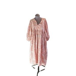 House Of Sundar Size XXL Long Sleeve Cottagecore Maxi Dress
